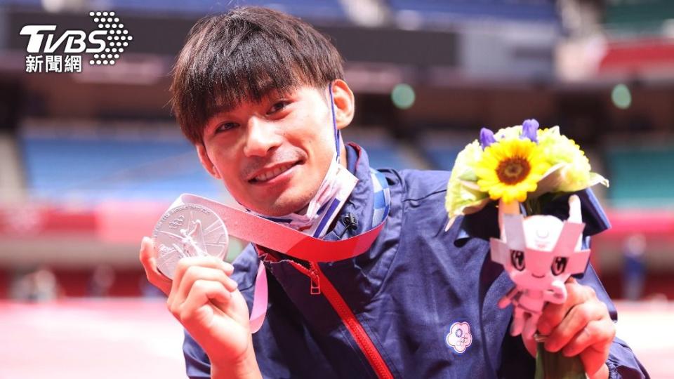 中華隊柔道代表選手楊勇緯在東京奧運奪下銀牌。（圖／李天助攝）