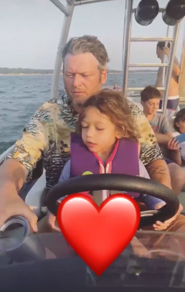 Blake Shelton and Apollo