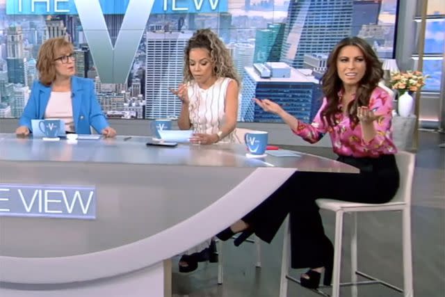 <p>ABC</p> Sunny Hostin and Alyssa Farah Griffin fight on 'The View'