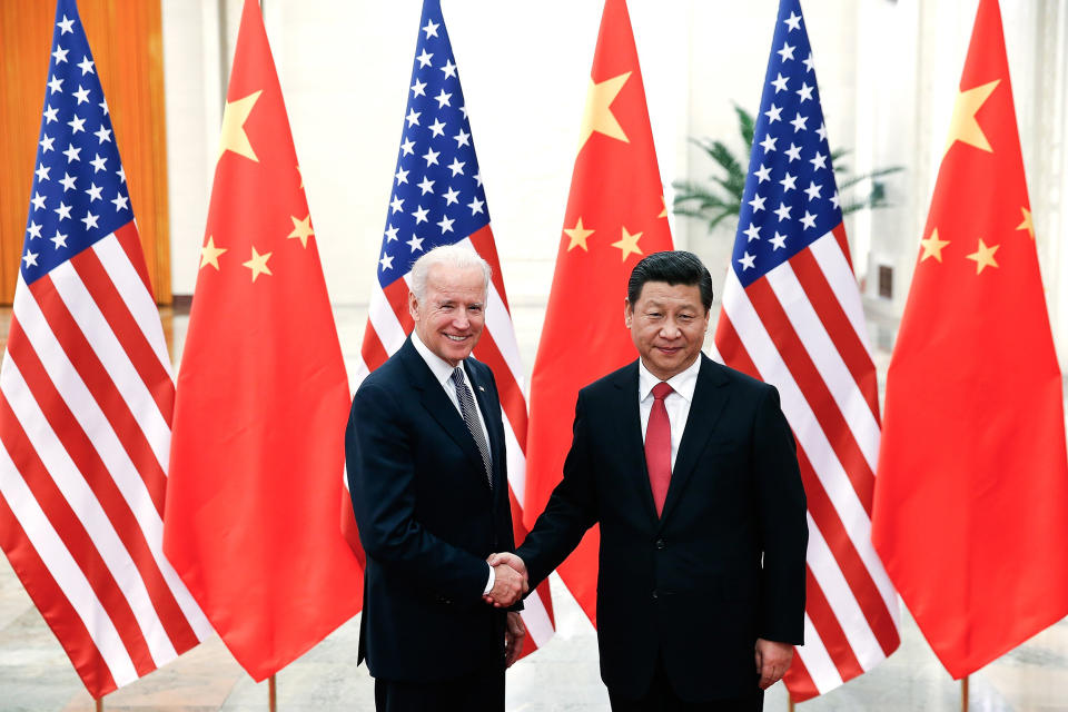 Image: Chinese President Xi Jinping meets Joe Biden (Lintao Zhang / AFP - Getty Images file)