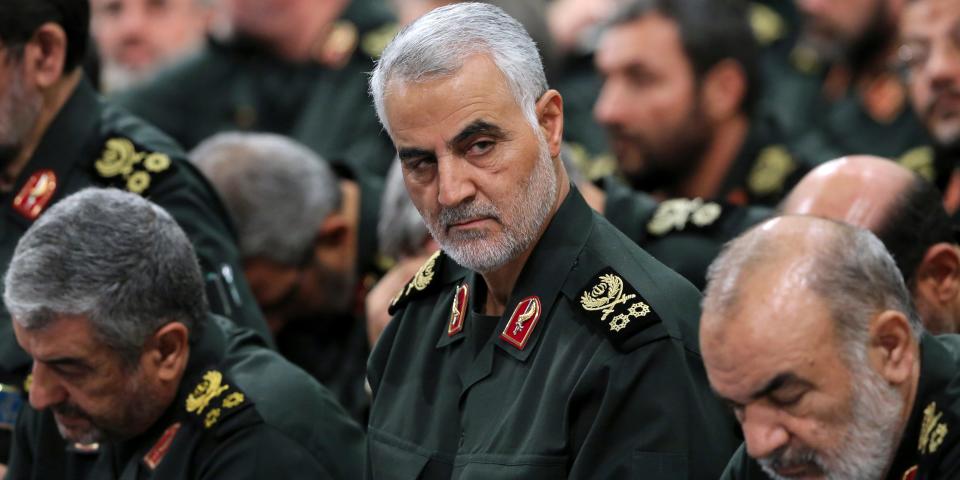 Qassem Soleimani Iran Revolutionary Guard