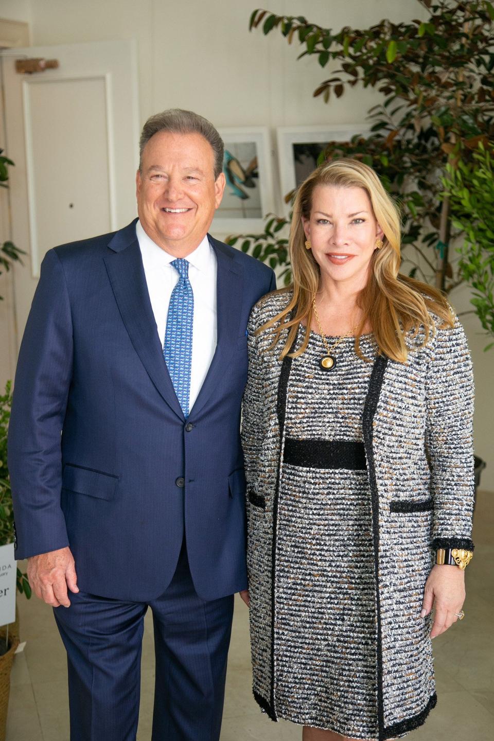 International Red Cross Ball chairs Chuck and Amanda Schumacher.