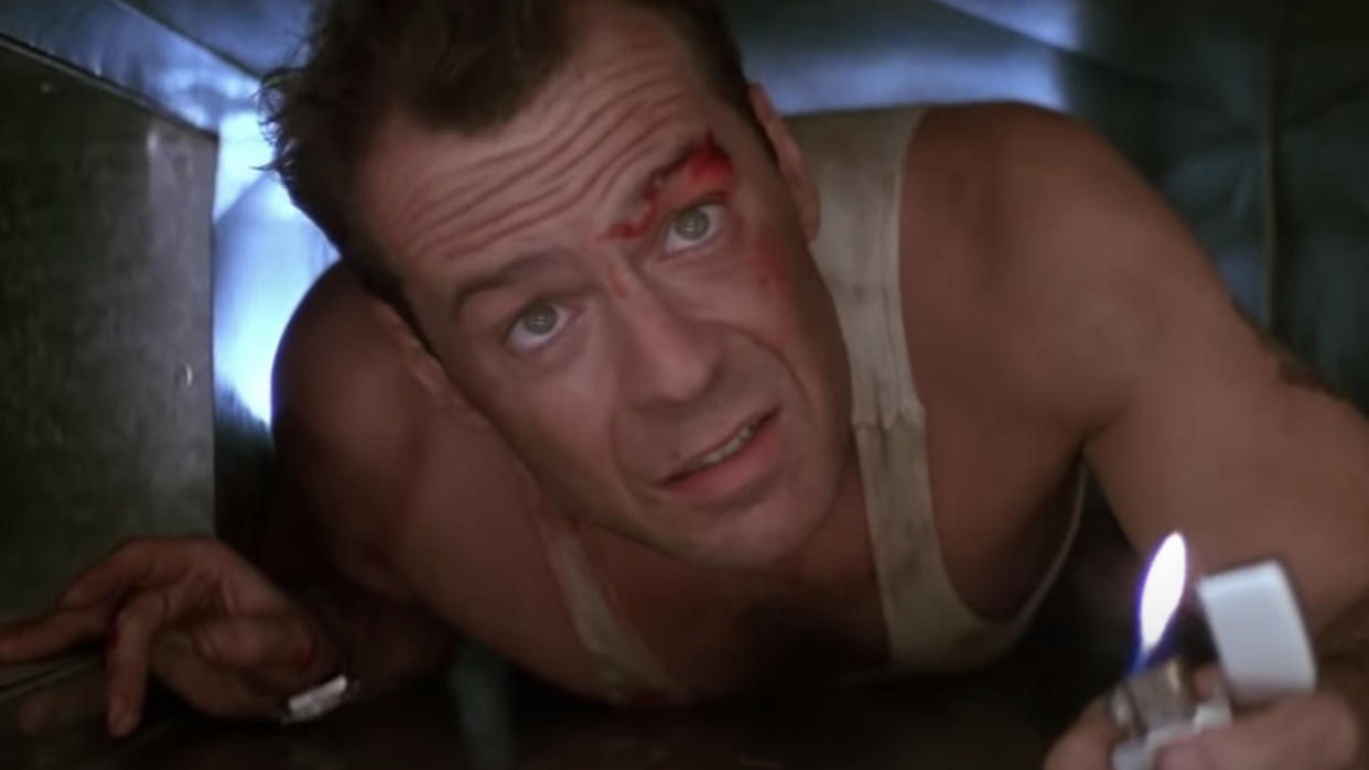  Bruce Willis as John McClane in Die Hard 