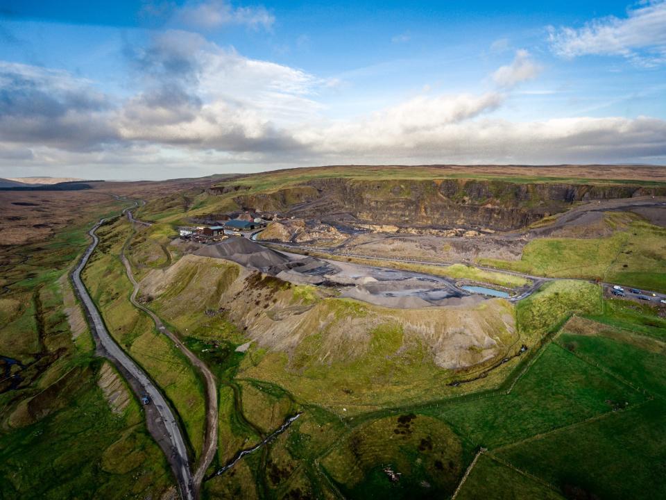 Stock image of Trefil Quarry