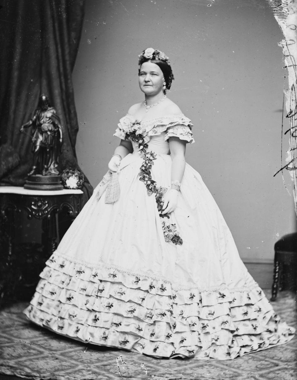 150 years of first lady inaugural gowns, from Mary Todd Lincoln to ...