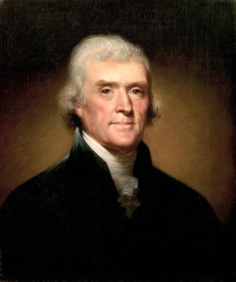 Thomas Jefferson by Rembrandt Peale