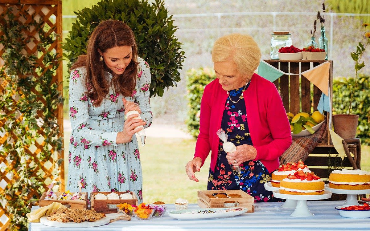 She’s already baked with Mary Berry, so she might as well give actual Bake Off a go - BBC/Shine TV/Kensington Palace