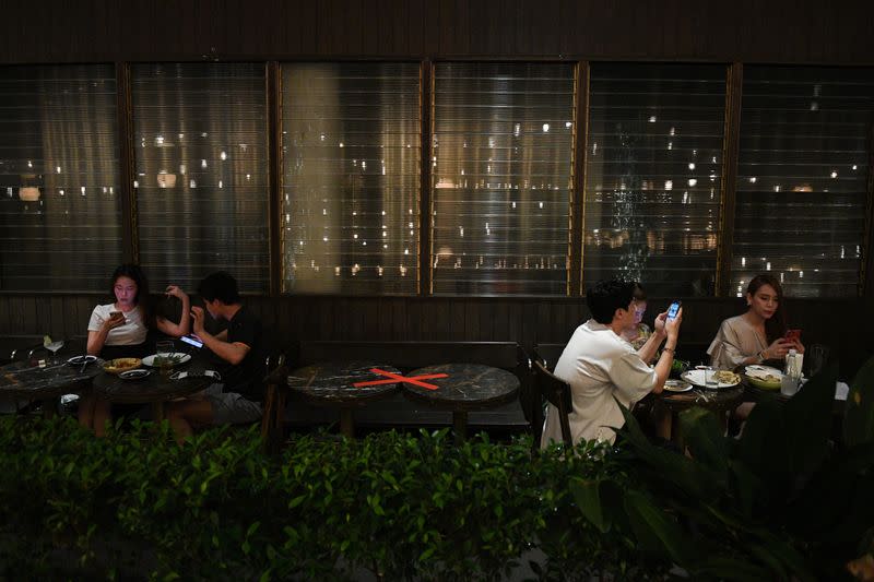 Bars and nightclubs in Thailand reopen amid the spread of the coronavirus disease (COVID-19)