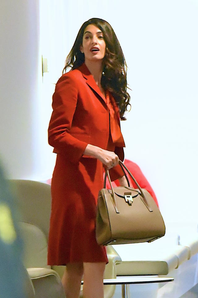 Let Amal Clooney's Favourite Handbags Inspire Your Christmas Wishlist