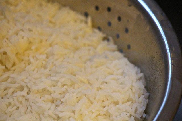 Scientists warn that the usual method of cooking rice — simply boiling it in a pan with some water — can expose those who eat it to traces of the poison arsenic: JMacPherson/Flickr