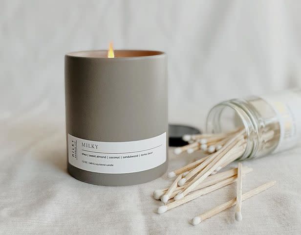 <p>Milky Candles</p>