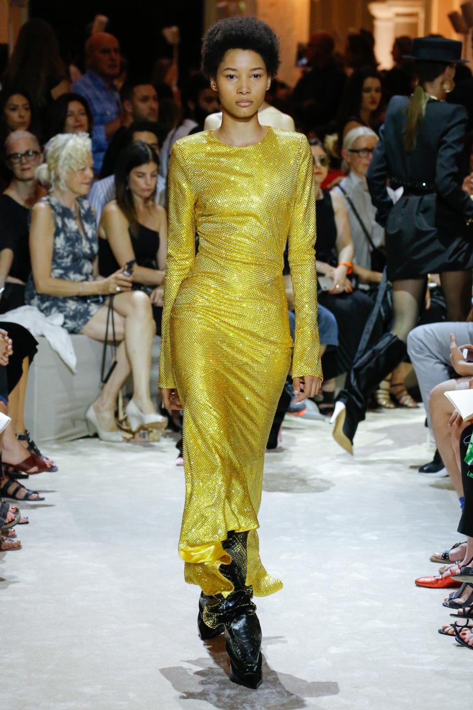Will Hollywood embrace theatrical gowns from Matty Bovan or Marc Jacobs? Only time will tell.