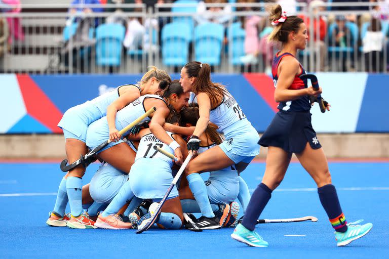 Las Leonas derrotaron a Estados Unidos en el segundo partido y clasificaron a semifinales de los Juegos Panamericanos