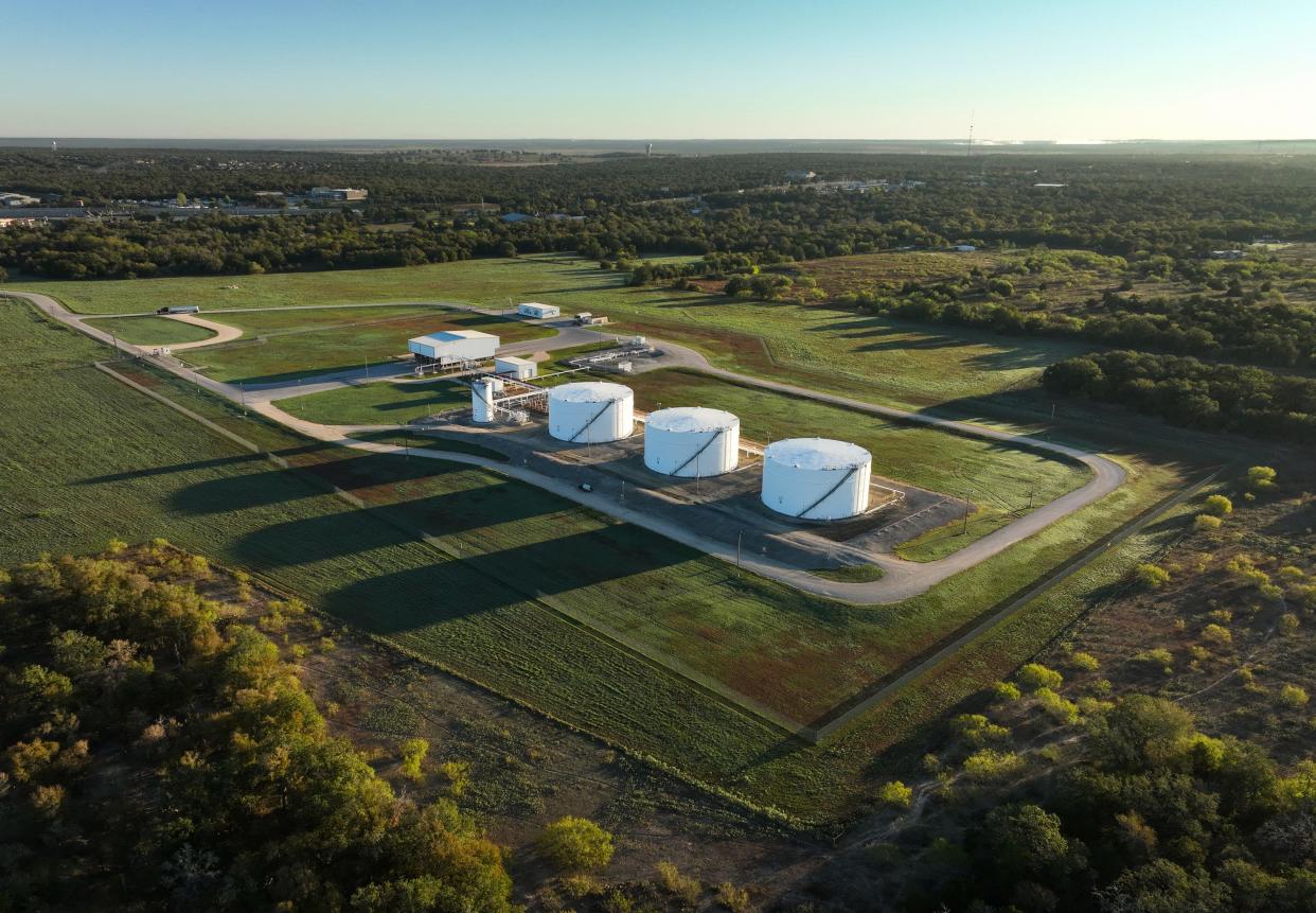 The Flint Hills Resources Bastrop Terminal is expected to be the starting point of the proposed Bastrop-Austin Texas Pipeline carrying jet fuel from Bastrop County to Austin-Bergstrom International Airport.