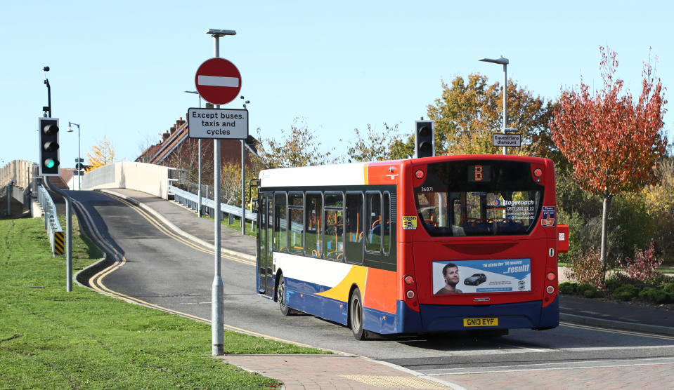 Stagecoach bus. Photo: Gareth Fuller/PA Images via Getty Images