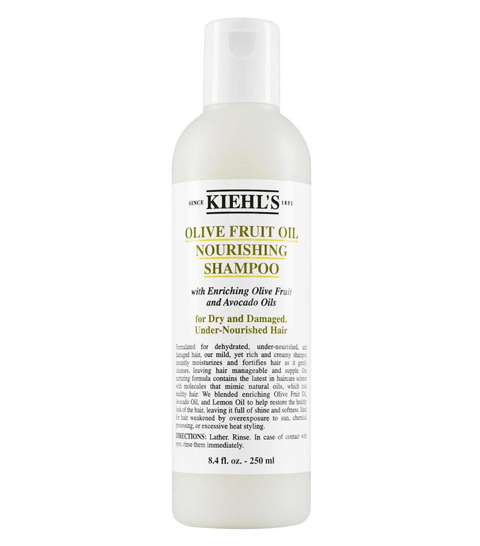 Kiehl’s Olive Fruit Oil shampoo (£19.50)