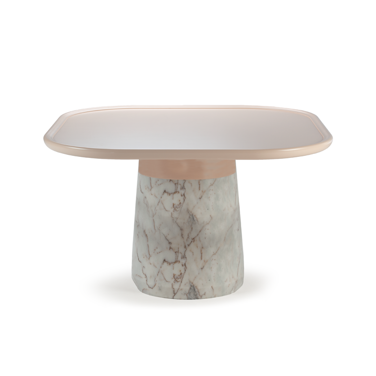 <p><a href="https://www.marieburgoscollection.com/dining-tables/poppy-dining-table-nude-lacquered-top" rel="nofollow noopener" target="_blank" data-ylk="slk:Shop Now;elm:context_link;itc:0;sec:content-canvas" class="link ">Shop Now</a></p><p>Poppy Dining Table</p><p>$8200.00</p><p>marieburgoscollection.com</p><span class="copyright">Marie Burgos Design</span>