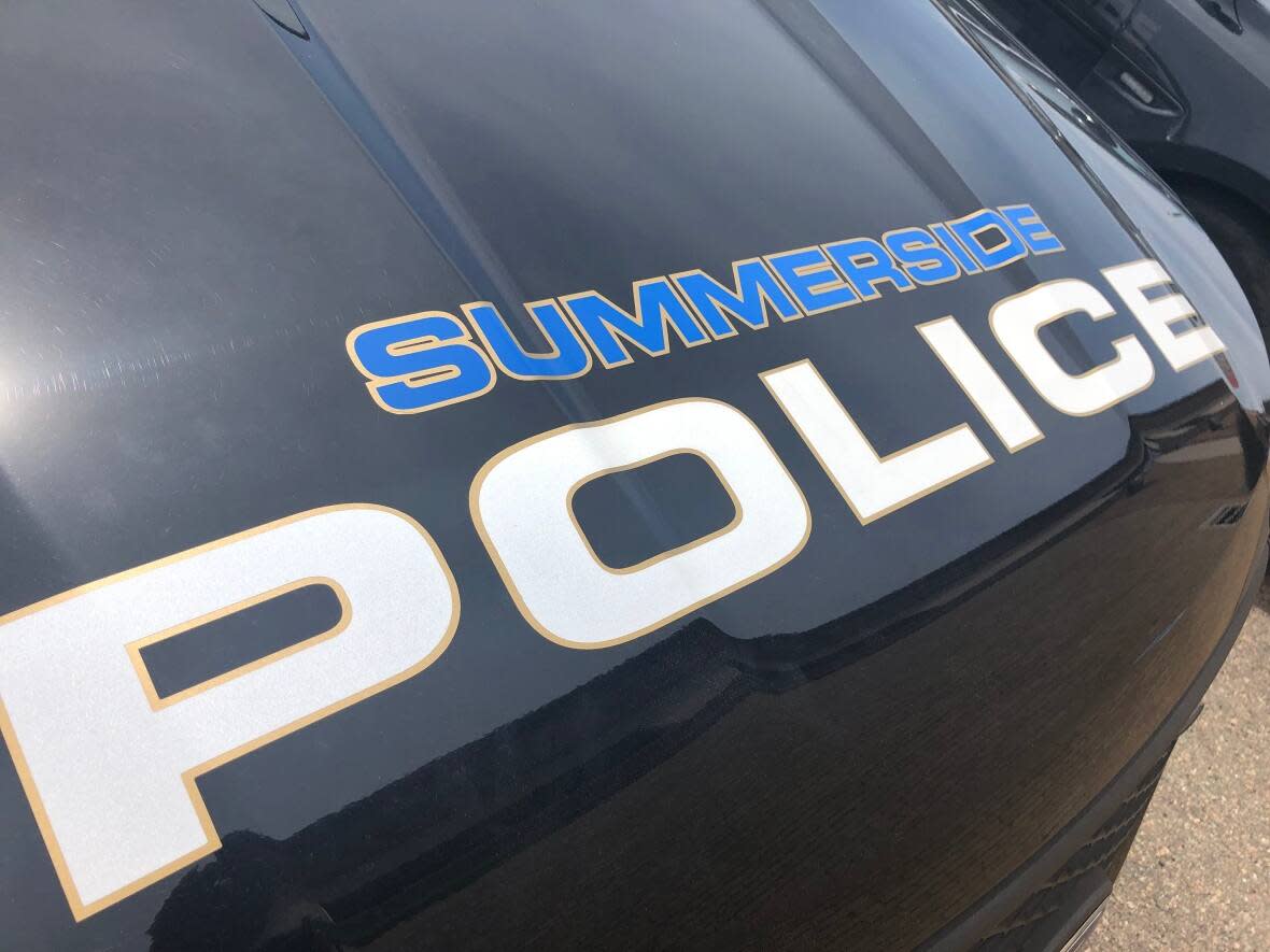 Summerside police said they received a report of a vehicle-pedestrian incident in the parking lot of the Silver Fox on Water Street at about 1 a.m. Sunday. (Brian Higgins/CBC - image credit)