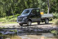 <p>2023 Mercedes-Benz Sprinter Crew Cab pickup</p>