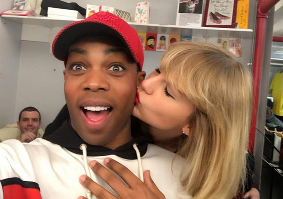 Todrick Hall and Taylor Swift (Photo: People)