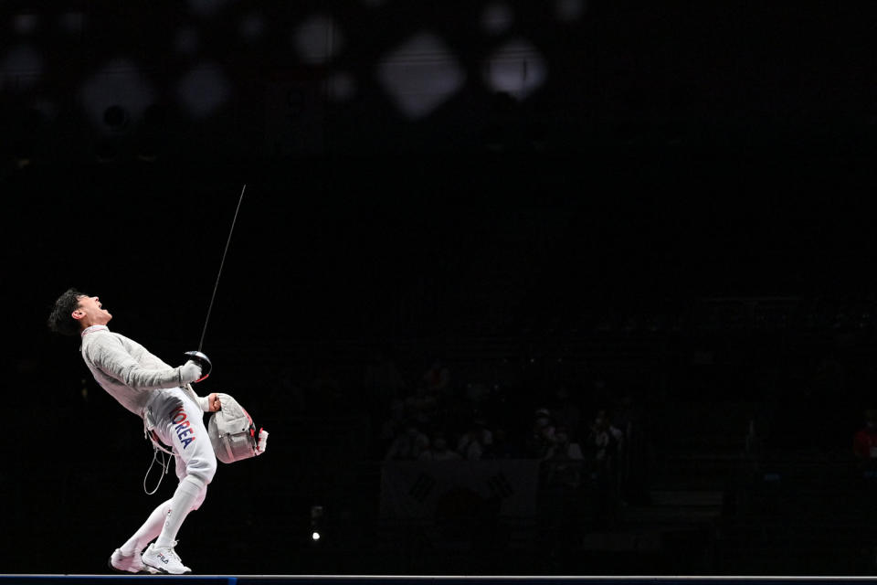 Unforgettable Photos of Athletes Finding Out They Won Gold at the Tokyo Olympics