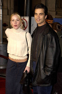 Christina Applegate and Johnathon Schaech at the Hollywood premiere of The Royal Tenenbaums