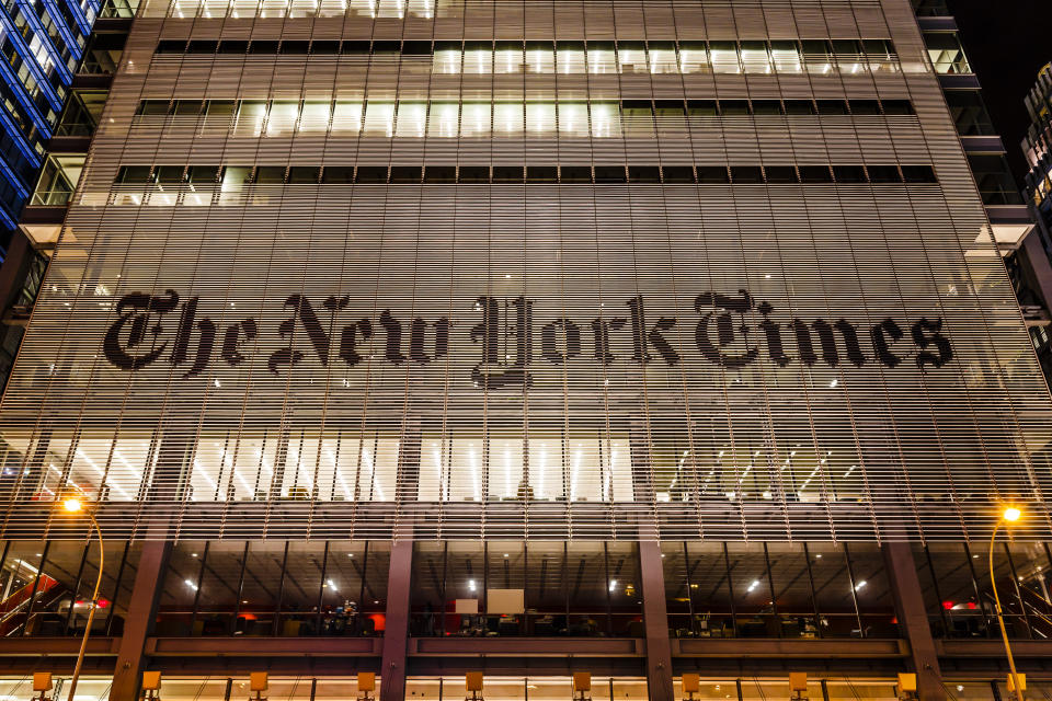 Die New York Times handelte sich mit einem Kreuzworträtsel mächtig Ärger ein. (Bild: Getty Images)