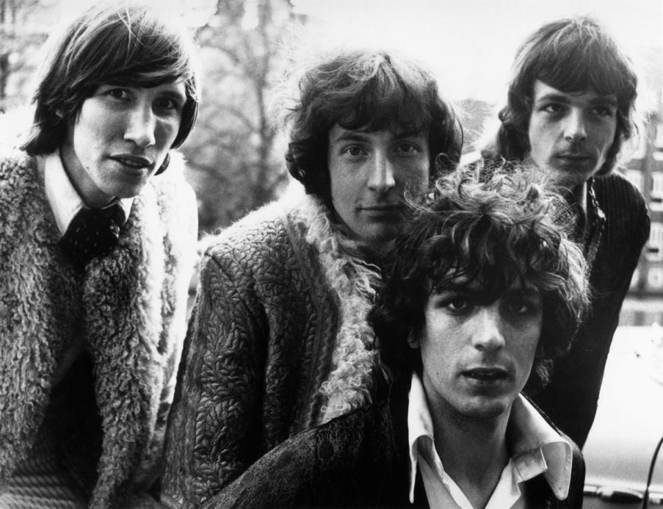 Roger Waters, Nick Mason, Syd Barrett and Rick Wright of Pink Floyd(Left to right) (Getty Images)