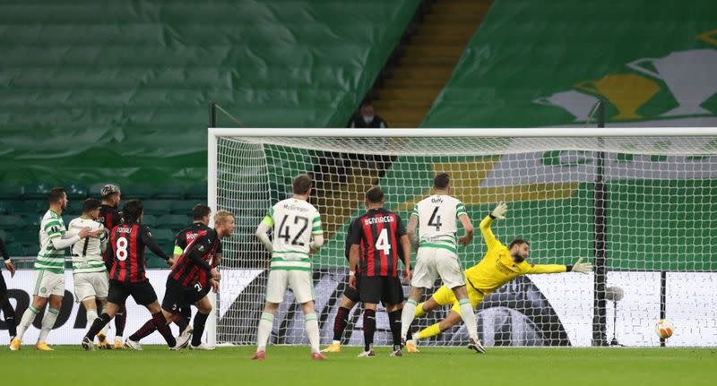 Europa League - Group G - Celtic v AC Milan