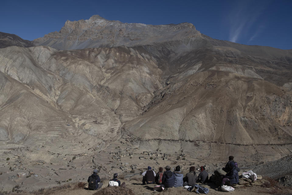 Bhijer village, where traps were set for the leopards 