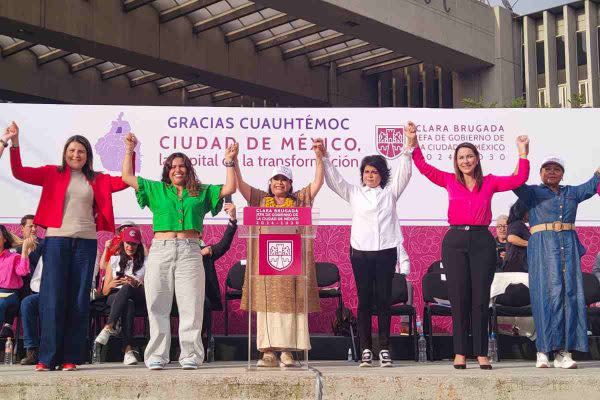 Clara Brugada alcaldía Cuauhtémoc