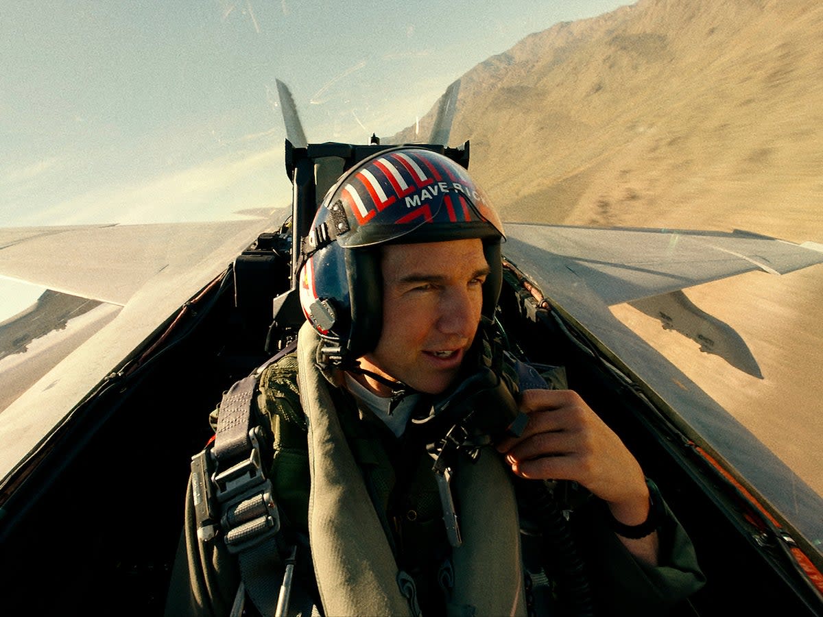 Tom Cruise in ‘Top Gun: Maverick' (Paramount Pictures)