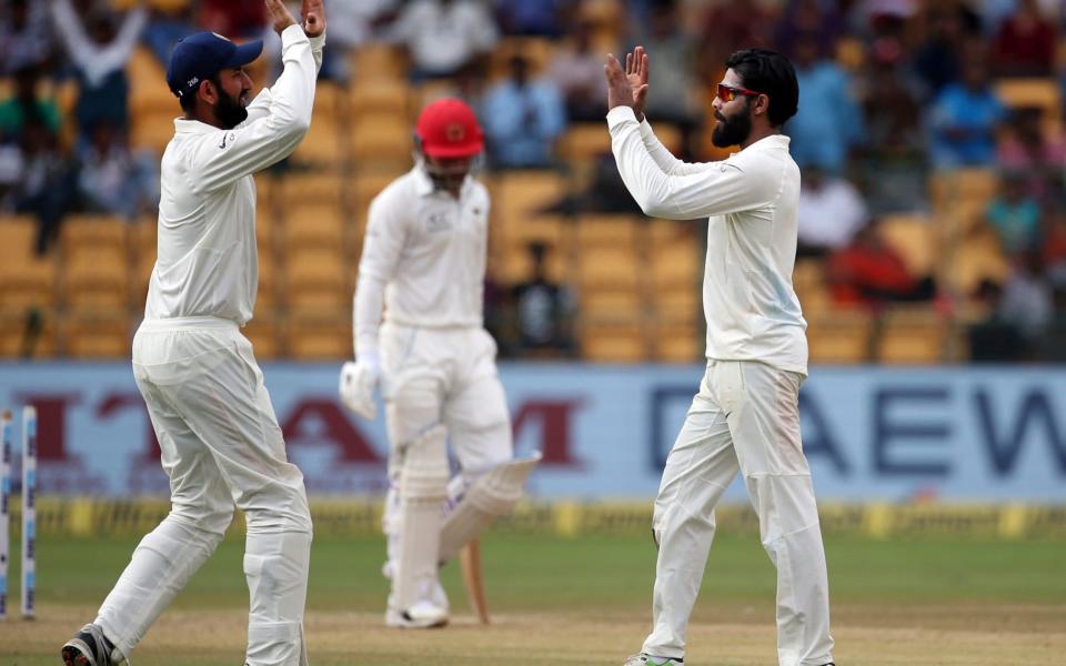 Afghanistan humbled on Test debut as India claim emphatic innings victory inside two days