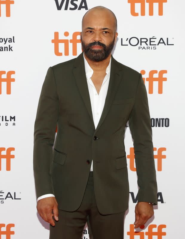 FILE PHOTO: Wright arrives for the premiere of Hold the Dark at the Toronto International Film Festival in Toronto