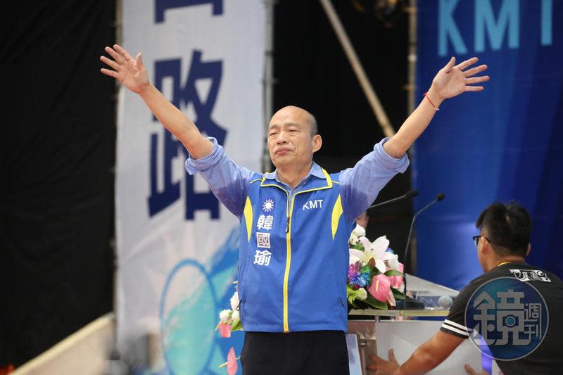 趙少康稱前高雄市長韓國瑜希望他回歸選黨主席，韓稍早發文恭賀他「感謝並強烈支持他」。（本刊資料照）