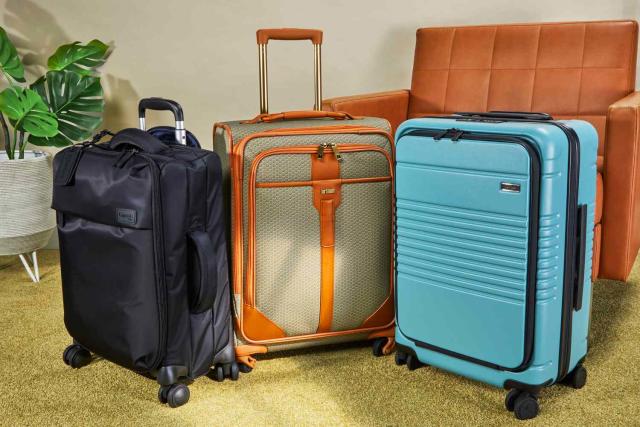 Lucas Ultra Lightweight 3 Piece Softside Expandable Luggage with Spinner Wheels