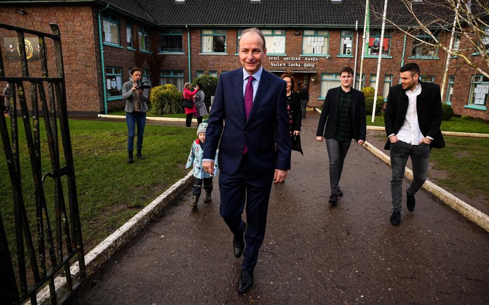 Micheál Martin has imposed strict (and unpopular) lockdowns in Ireland - Getty