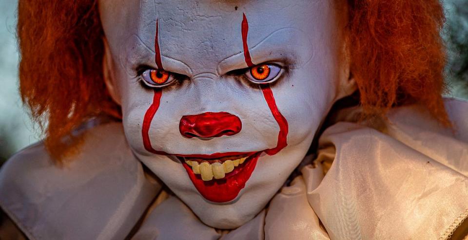 “Twisted Crazy Haunt” includes a figure of Pennywise, the clown from “It”.