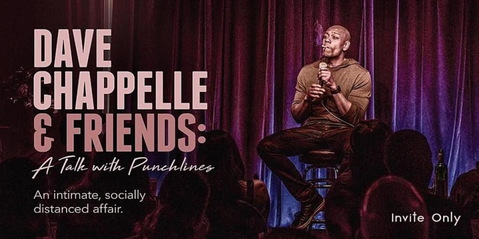 dave chappelle and friends social distance shows