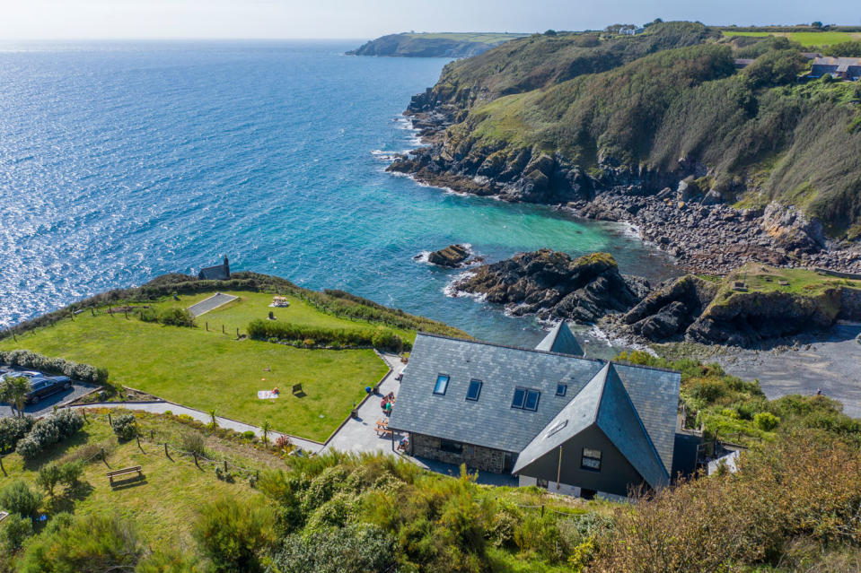 Cornish Gems' Bodrigy property is set above the fishing cove of Cadgwith on the Lizard Peninsula.