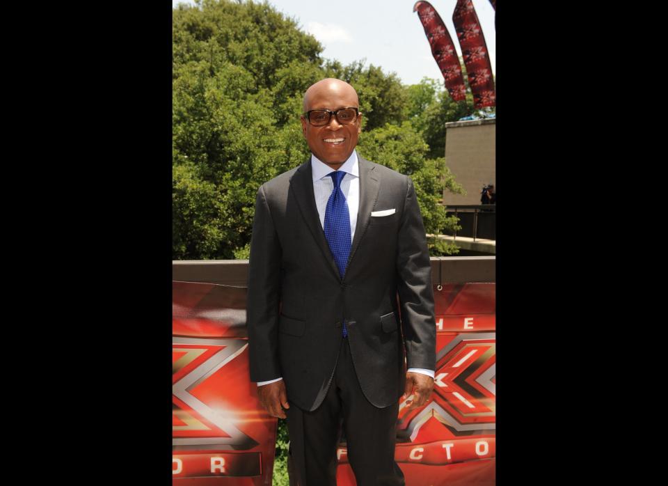 "The X Factor" judges arrive in Austin