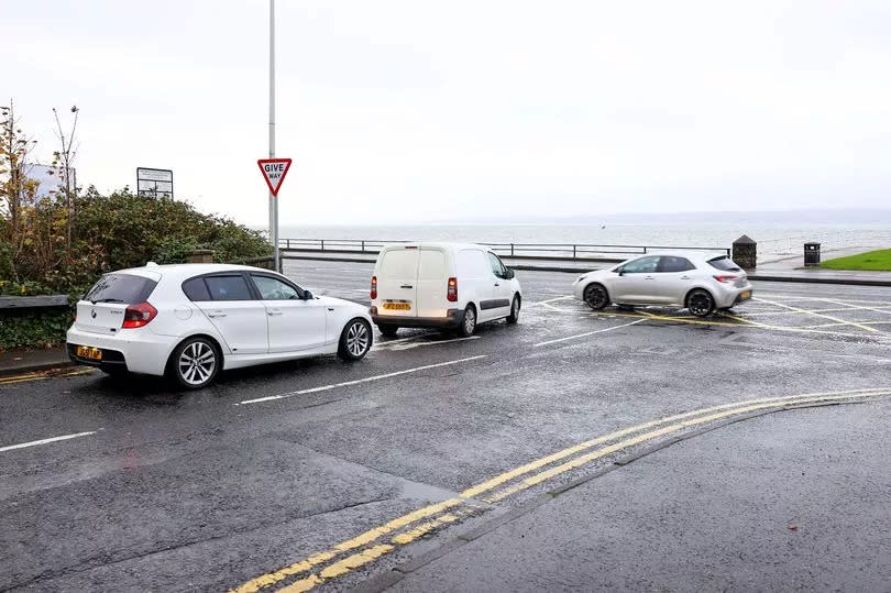 Glenville Road, Shore Road junction. -Credit:Justin Kernoghan/Belfast Live