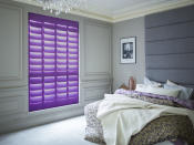 <p>Make a bold statement with these Ultra Violet shutters, perfect for a fun and funky bedroom. The eye-catching and uplifting shade complements neutral tones throughout the room. </p><p><strong>BUY NOW: </strong><a rel="nofollow noopener" href="https://www.shutterlyfabulous.com/" target="_blank" data-ylk="slk:Purple Shutters, from £299 per square metre, Shutterly Fabulous;elm:context_link;itc:0;sec:content-canvas" class="link ">Purple Shutters, from £299 per square metre, Shutterly Fabulous</a></p>