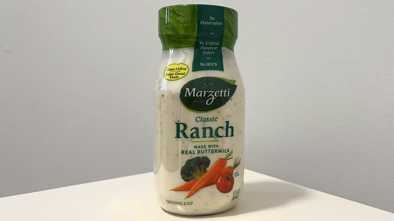 Marzetti ranch dressing jar