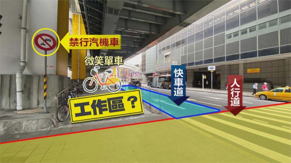 女遭YouBike調度車倒車撞　交通局認定司機違規