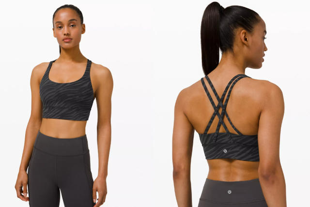 Black Razer Back Sports Bra – KANGAROO FIT