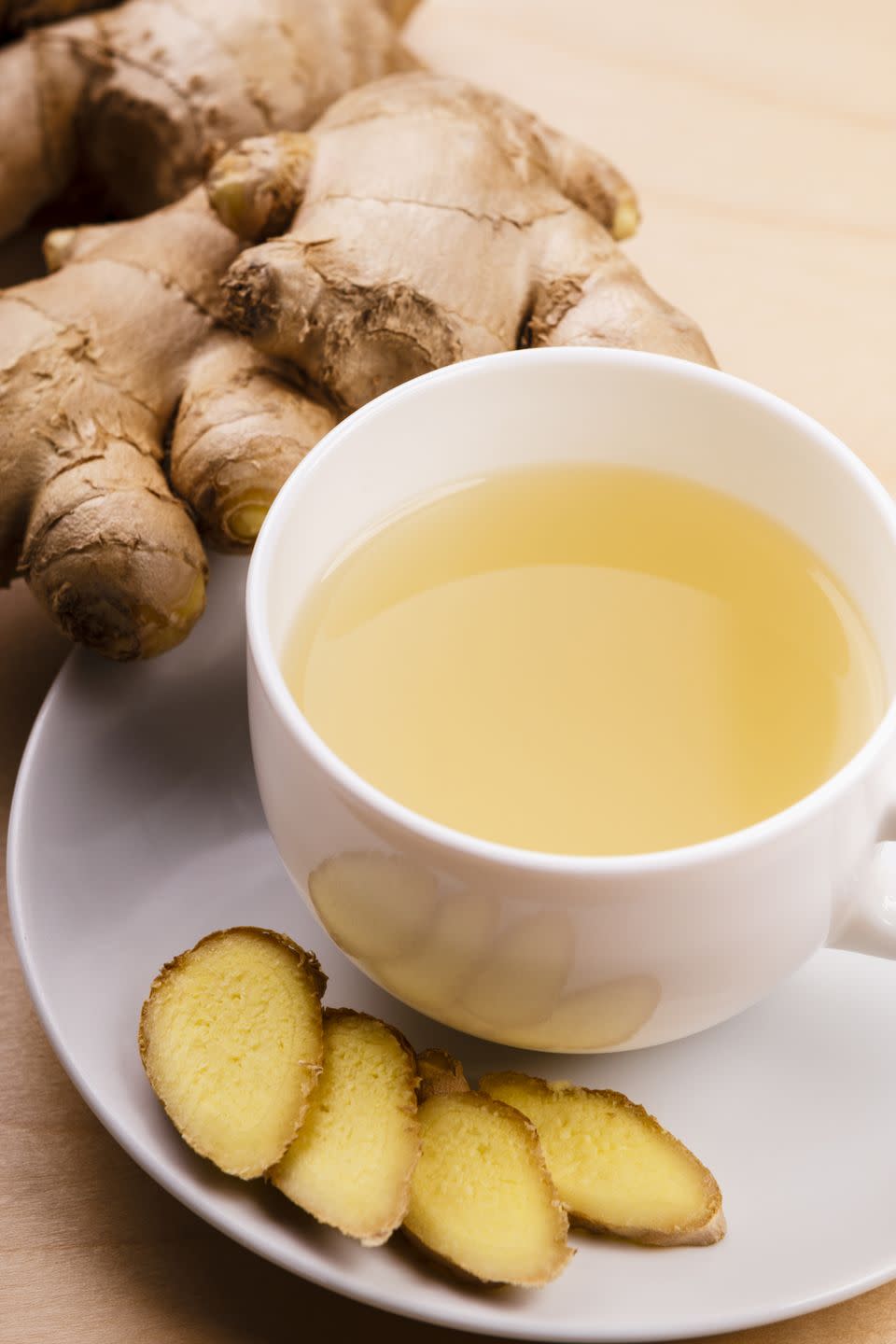 2) Sip On Ginger Tea