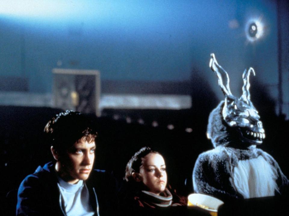 Donnie Darko (2001): Gyllenhaal had a supporting role in this mind-bending cult classic as Elizabeth Darko, sister of Donnie, who was played by her real-life brother, Jake. (Newmarket Films)