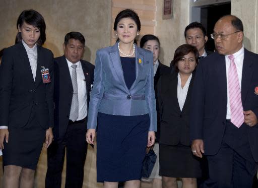 Thai court orders PM Yingluck Shinawatra to step down