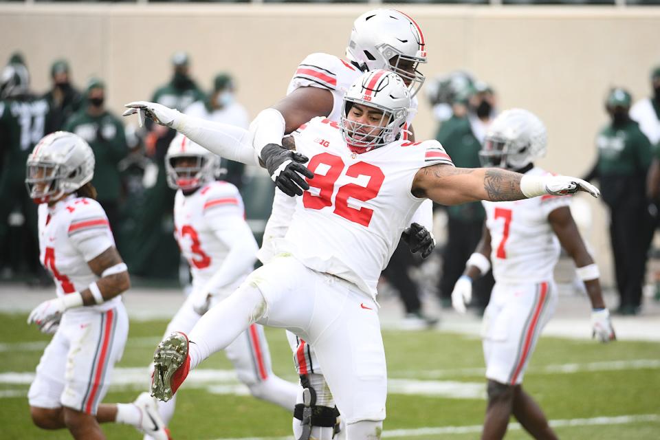 Ohio State Buckeyes vs. Michigan State: Report card and snap counts